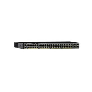 Cisco Catalyst 2960-X 48 GigE PoE 740W, 4 x 1G SFP, LAN Base  (Cisco Refresh), WS-C2960X48FPSL-RF
