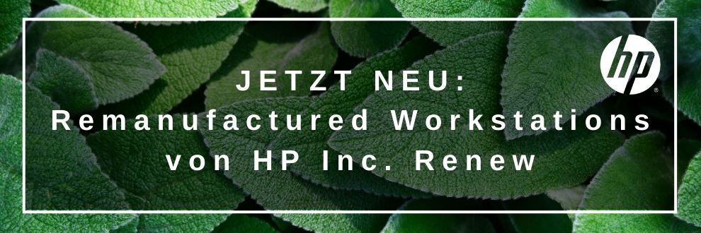 HP Inc Renew, remanufactured Workstations